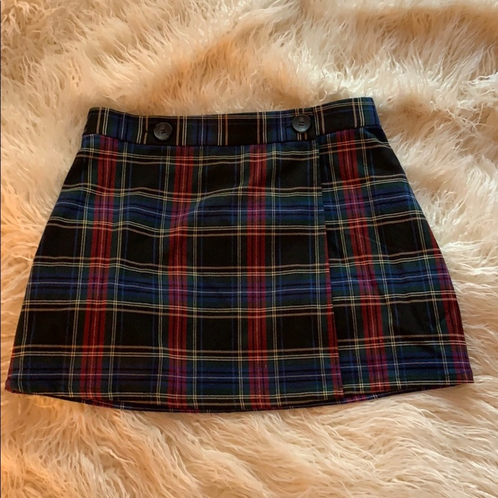 Forever 21 plaid skirt
